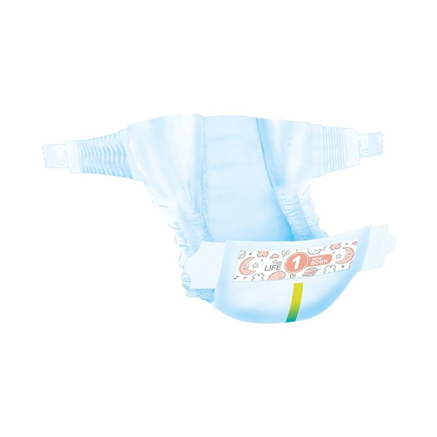 Freelife Bebe Cash New Born 2 4 Kg Diapers 28 Pcs Freelife Bebe Cash Product Yappynappy