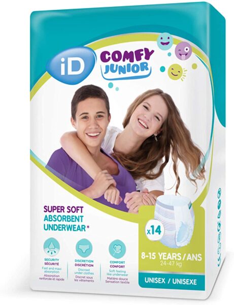 iD Comfy JUNIOR Slip (8-15 Years) diapers 14 pcs.