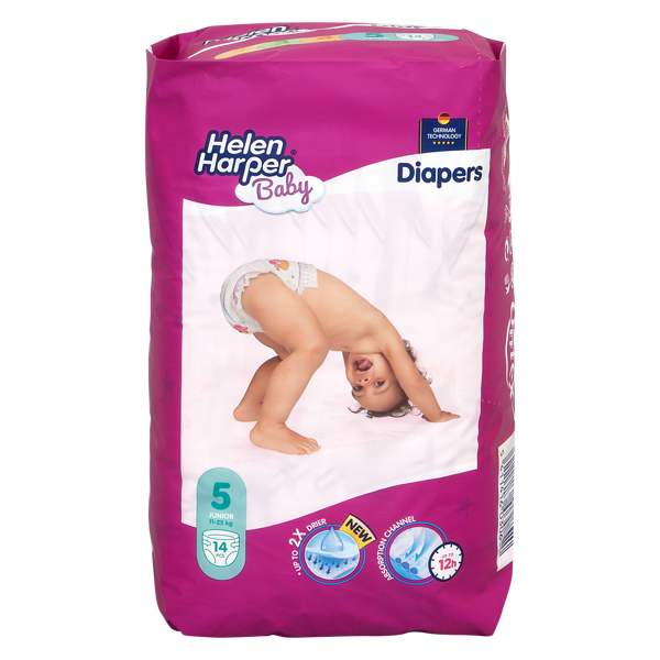 Helen Harper Baby JUNIOR (11-18 kg) Diapers 14 pcs.