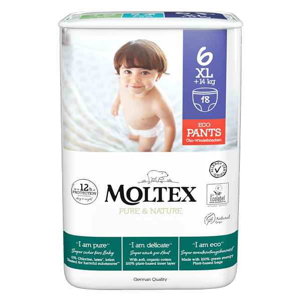 Moltex Pure&Nature XL (14+ kg) Pants 18 pcs.